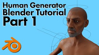 Blender Human Generator Tutorial Part 1 - Making of Star Wars Relic