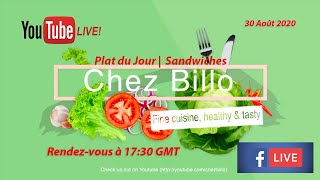 Live Show | Bernde ak Sokhna Billo | Plat du Jour: Sandwiches - Philly Cheese Steaks