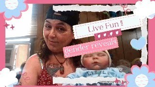 Live Fun & Gender Reveal #dollyfamily #livefun #reborndoll  #rebornmommy