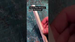 How to make Miniature Nunchucks!! #youtubeshorts #shorts