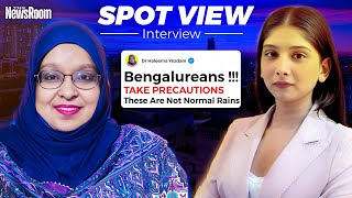 One Trick To Survive Massive Rains in Bengaluru | WHO Healthcare Influencer Dr. Haleema Yezdani