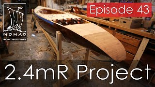 International 2.4mR Sailboat Project - Episode 43 - Fitting the deck - Part 1