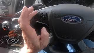 how to reset service light on 2016 ford transit & |  how to do a dash board test | light haulage uk