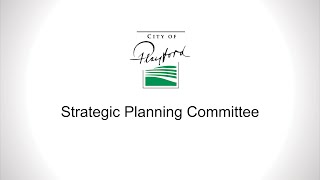 Strategic Planning Committee - 10 August 2021