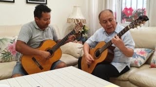 "EL PAJARILLO" (Huayno ayacuchano de Ranulfo Fuentes)- Guitarras: César Guardia y Raúl Cardoso.