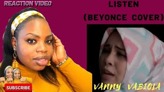 Vanny Vabiola- Listen (Beyonce cover) Reaction Video #vannyvabiola