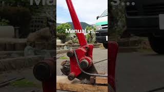 Bending steel is satisfying #satisfying #tools #shorts