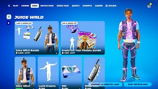 🔴 FORTNITE ITEM SHOP UPDATE (JUICE WORLD BUNDLE FREE) FORTNITE *OG Chapter 2 Fortnite* November 21