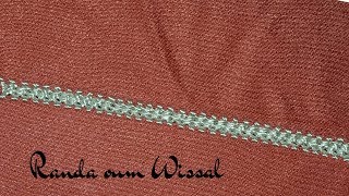 خياطة الراندة | طريقة عمل الملاقية شكل أكثر من رائع | tailoring & sewing - handcrafts - randa