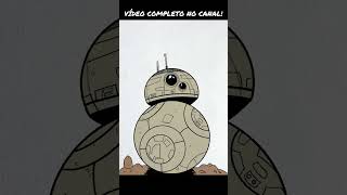 Desenhando BB-8 no PROCREATE!