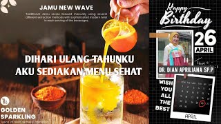 DI HARI ULANG TAHUNKU AKU SEDIAKAN MENU YANG MENYEHATKAN // YUK COBA DI ACARAKI EAST GRAND INDONESIA