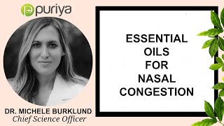 Q & A on Nasal Congestion with Dr. Michele Burklund, NMD