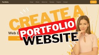 HOW TO CREATE A RESPONSIVE PORTFOLIO WEBSITE FROM SCRATCH