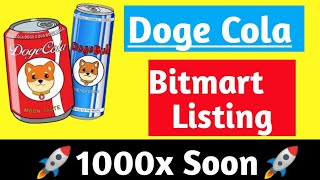 Dogecola Coin News Today | Dogecola Bitmart Listing | Dogecola Coin | how to Buy Dogecola Token