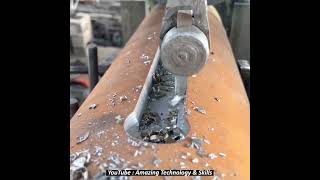 Incredible Machining Process of Giant Gearbox Shaft With Amazing Old Technology #shorts