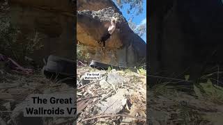 The Great Wallroids V7 - Sierra Road #sydney #bouldering #climbing #rockclimbing