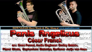 Panis Angelicus, Baritone Horn & Euphonium Cover with Piano accompaniment