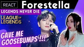 REACTING to FORESTELLA  포레스텔라  Legends Never Die