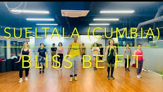 Bliss Be Fit - Sueltala - Cumbia ( Zin 80) | Zumba Beginner class | Zumba With Abhi