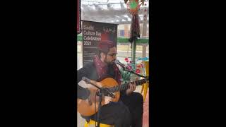 DC based Pakistani musician Abdullah sings Faiz sahb Dua