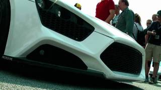 Must see! The Danish supercar Zenvo ST1 at racetrack - Great video and sound!