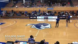 $10,000 Half-Court Shot, Seton Hall