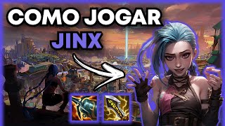 COMO JOGAR DE JINX | HABILIDADES, ITENS, RUNAS (ATUALIZADO 2024)