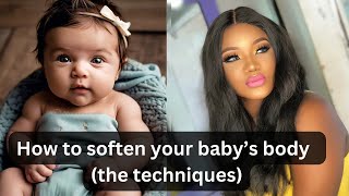 How to soften your baby’s body (the procedure) #newmom #mom #baby #newbornbaby #shorts #video  #fyp