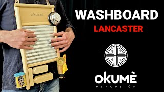 WASHBOARD / Tabla de Lavar / Set de percusión portátil  - OKUMÈ PERCUSIÓN / Modelo LANCASTER