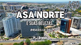 119 - 4K - Drone - Asa Norte e Suas Belezas - Brasília DF #asanorte #brasilia #df #capitalfederal