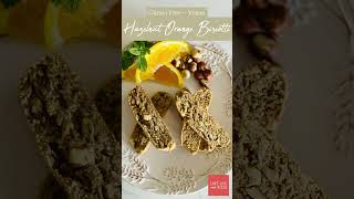 GLUTEN FREE Vegan Biscotti