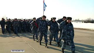 (ВИ ФСИН ТВ) Подготовка войск Воронежского гарнизона к параду 2018