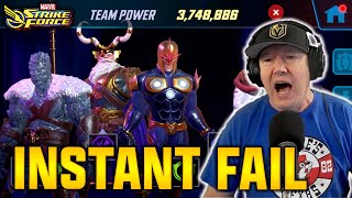 THIS TEAM IS GARBAGE - MARVEL Strike Force - MSF