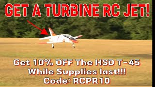 Save Big On The Epic Hsdjets Rc Turbine T-45 Goshawk - $142.50 Off!