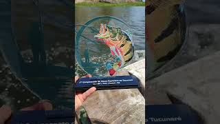 troféu do 5⁰ Campeonato de Pesca Esportiva do Tucunaré TUNTUM MA