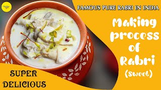 Famous Pure Rabri in india | Rabri  Recipe | Indian Dessert recipes with milk |