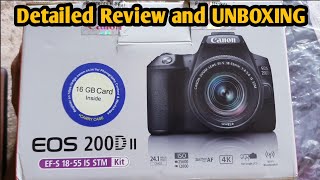 MY New DSLR Canon EOS 200D MARK || UNBOXING AND OVER REVIEW 4K HINDI | RK CREATIONS | PRICE OF CAMER