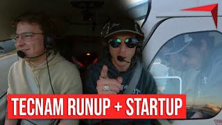 Tecnam P2006T Startup & Runup Checklist