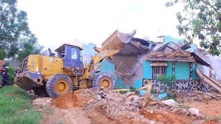 Démolition des habitations du Quartier de la plaine à mbuji-mayi.