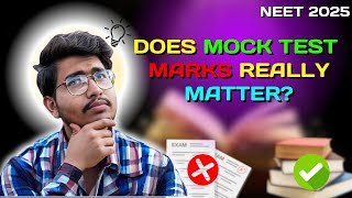 Does MOCK TEST MARKS really Matter?┃STOP doing this to IMPROVE your SCORE┃GIVEAWAY ALERT┃NEET 2025