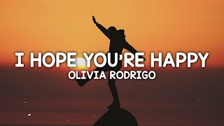 Olivia Rodrigo - happier (Lyrics)