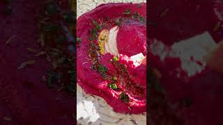 Beet hummus #shorts #short #shortvideos #vegan #vegancooking #zenlifekitchen #healthy