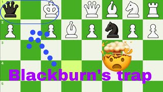 Blackburn’s trap | checkmate your opponent with knight and queen | advance