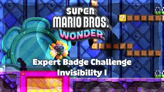 Super Mario Bros. Wonder • Expert Badge Challenge (Invisibility I)