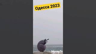 Одесса 2023. Море.Снег. Большой Фонтан