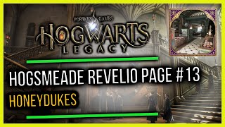 Hogsmeade Field Guide Revelio Pages #13 Honeydukes