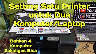 satu printer untuk beberapa komputer atau laptop