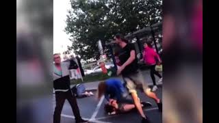 Brutální bitka devíti lidí v Mladé Boleslavi ll Street Fight in Czech Republic