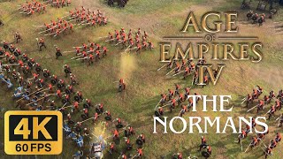 Age of Empires IV - The Normans Campaign Hard Anniversary Edition (4K60FPS No Commentary)