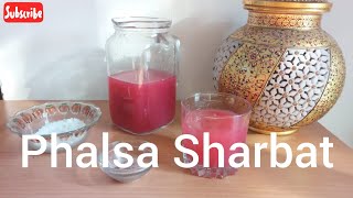 Falsa Sharbat | Falsa Cooler Refreshing May-June | Seasonal Rare Falsa Fruit juice mocktail